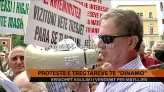 Tregtarët e ish-uzinës protestojnë sërish - Top Channel Albania - News - Lajme