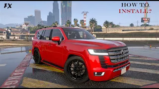 How To Install Toyota Land Cruiser 300 V8 2022  Model in GTA V | Free Download | Land Cruiser V8 Mod