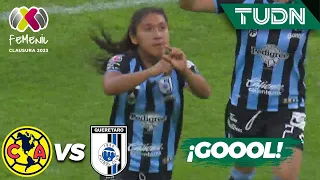 ¡Gol de Ramos! Gallos acorta la diferencia | América 2-1 Querétaro | CL2023 Femenil - J14 | TUDN