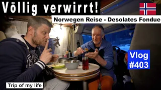 #403 Roadtrip Norwegen, Kvaløya - Abschied, Verwirrung,Einkauf | Angelspot ohne Meer | Honig Fondue