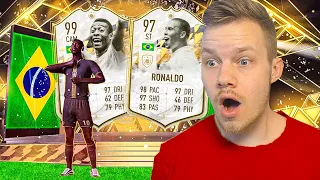 PACKER 97 R9 OG 99 PELE I DEN VILDESTE ICON PACKOPENING VERDENEN NOGENSINDE HAR SET!