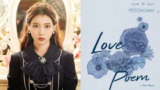 IU - 이름에게 (Dear Name) LOVE POEM CONCERT