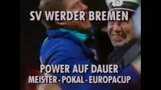 SV Werder Bremen in Europe - 1982-1992
