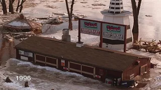 City Island under water