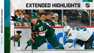 San Jose Sharks vs Minnesota Wild Apr 17, 2022 HIGHLIGHTS