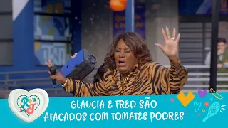 Glaucia e Fred são atacados com tomates podres | A Infância De Romeu e Julieta