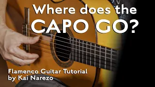 Where Does The Capo Go? - Flamenco Guitar Tutorial by Kai Narezo