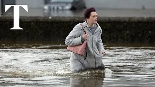 Storm Ciaran causes flooding in Northern Ireland