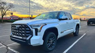 2023 Toyota Tundra Platinum Hybrid (4X4) - Overview and Detailed Walkthrough