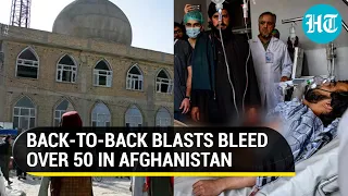 How 5 explosions ripped through Afghanistan mosques in 24 hours; Islamic State claims role