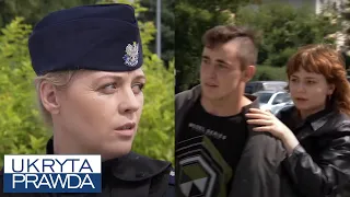 Policjantka nie radziła sobie z córką. Musiała ją spisać na ulicy! [Ukryta Prawda odc. 1311]