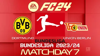 FC 24 Borussia Dortmund vs Union Berlin | Bundesliga 2023/24 | Full Match