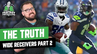 Fantasy Football 2022 - The TRUTH About Fantasy WRs: Part 2 + Jason’s Promises - Ep. 1202