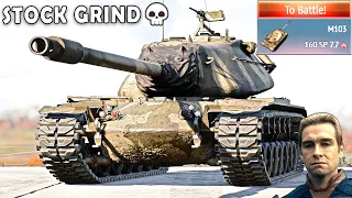 PAINFUL M103 Stock Grind Experience💀 (With 200+ Ping Challenge!)
