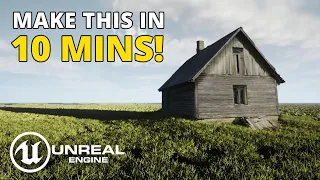 Unreal Engine 5 Beginner Tutorial | Realistic Grassy Meadow Environment