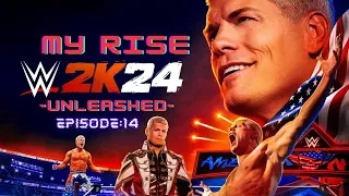 WWE 2K24 : MY RISE UNLEASHED | EPISODE 14 | GAMEPLAY