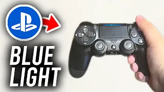 How To Fix Blinking Blue Light On PS4 Controller - Full Guide