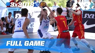 Philippines v Spain - Game of the day (Day 5) - 2016 FIBA 3x3 U18 World Championships