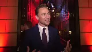 Crimson Peak: Tom Hiddleston New York Bergdorf Goodman Premiere Interview | ScreenSlam