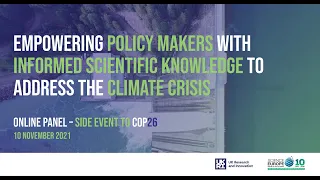 Empowering Policy Makers with Informed Scientific Knowledge to Address the Climate Crisis