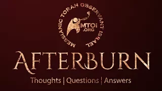 Afterburn: Thoughts, Q&A on CC101: Discovering Your Identity - Part 9