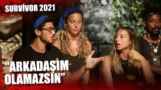 Poyraz ve Aleyna Arasında Yüzleşme | Survivor 2021