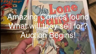 Rare Comic collection found in storage locker?!? What will they bring at auction? Part 4