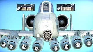 GUN POD A-10 KILLS EVERYTHING in War Thunder!!!
