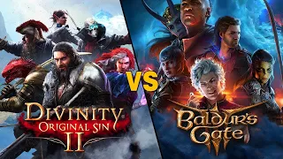 Co Divinity: Original Sin 2 robi lepiej od Baldur's Gate 3?