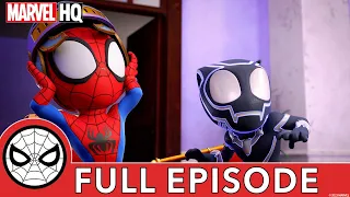Panther Patience | Full Episode | Spidey and his Amazing Friends | @disneyjunior @MarvelHQ