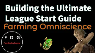 How to League Start Bows - Farming Omniscience - Ultimate League Start Guide Part 4 POE 3.19