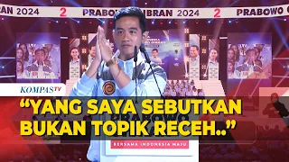 [FULL] Pidato Gibran di Suara Muda Indonesia, Bahas Greenflation hingga Hilirisasi