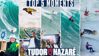 TOP 5 MOMENTS | Tudor Nazaré Big Wave Challenge 2023/2024