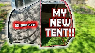 Lone Rider Moto Tent Unboxing and Set Up