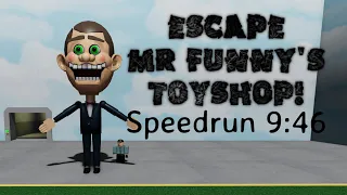 Roblox Escape Mr Funny's ToyShop! Speedrun 9:46 any%