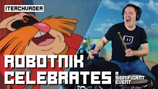 Robotnik Celebrates A Significant Event On Drums!