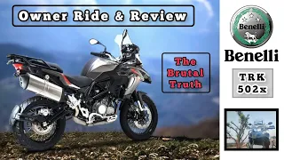 Benelli TRK 502x | Ride & Review | Tough Ride Honest Review | Karakorum Highway | Bykersam 🇬🇧