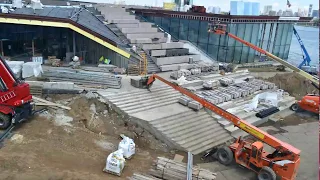 Statue of Liberty Museum Construction Time-Lapse