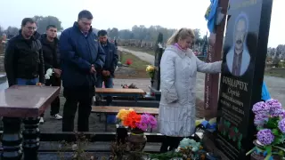 О.Тягнибок відвідав могили захисників України в Старокостянтинові