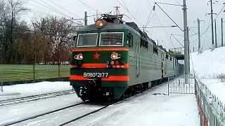 13.01.2017. 'ВЛ80С-2177/2182' с грузовым.