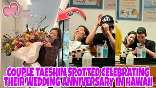 JUST NOW!!!PARK SHIN HYE AND CHOI TAE HAPPY AND ENJOYED CELEBRATING THEIR FIRST WEDDING ANNIVERSARY