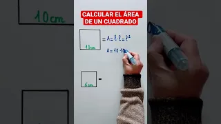 Calcular el ÁREA de un CUADRADO