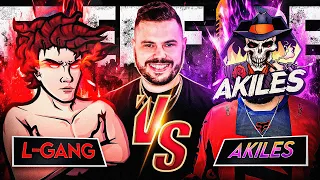 AKILES 🇧🇴 VS L-GANG 🇲🇽 SE DAN PVP A 500 DE HP FULL RUSH 😈 Y ESTO FUE LO QUE PASO ...