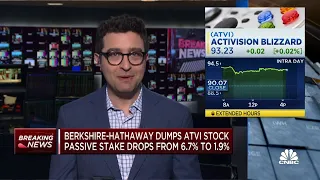 Berkshire-Hathaway dumps Activision stock