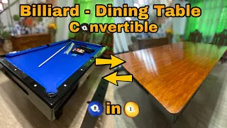 42x74 Jr Billiard Pool table DIY convertible Dining / Office Table