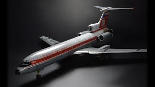 Tupolev Tu-154M ČSA - Zvezda 1/144 - Airliner Model