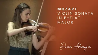 Mozart: Violin Sonata no.26,B-flat major, K 378, Diana Adamyan/Renana Gutman,Boston Celebrity Series