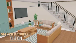 MARRIED COUPLE'S FIRST HOME | The Sims Freeplay | House Tour | Floor Plans | Simspirational Designs