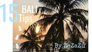 BALI 15 Tips | praktyczne rady przed wyjazdem do INDONEZJI