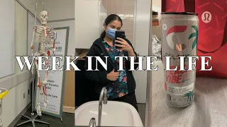 WEEK IN THE LIFE OF A NURSING STUDENT | BSN final semester preceptorship in critical care | 2023